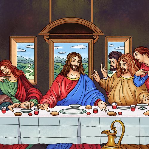 Bible Color finished artwork