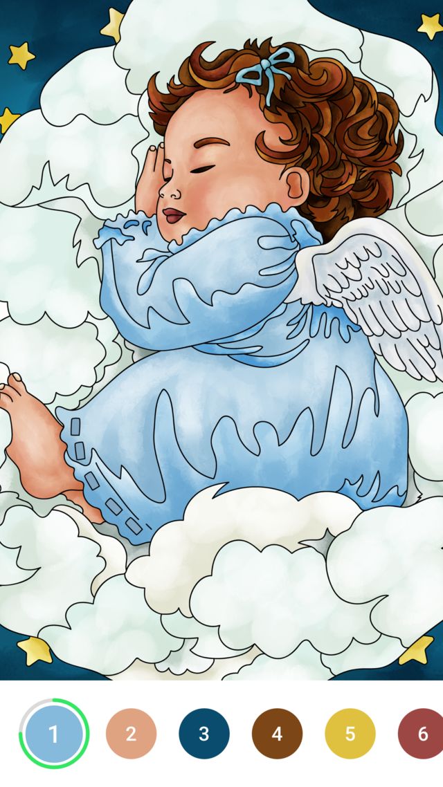 Bible Coloring Paint by Number na App Store